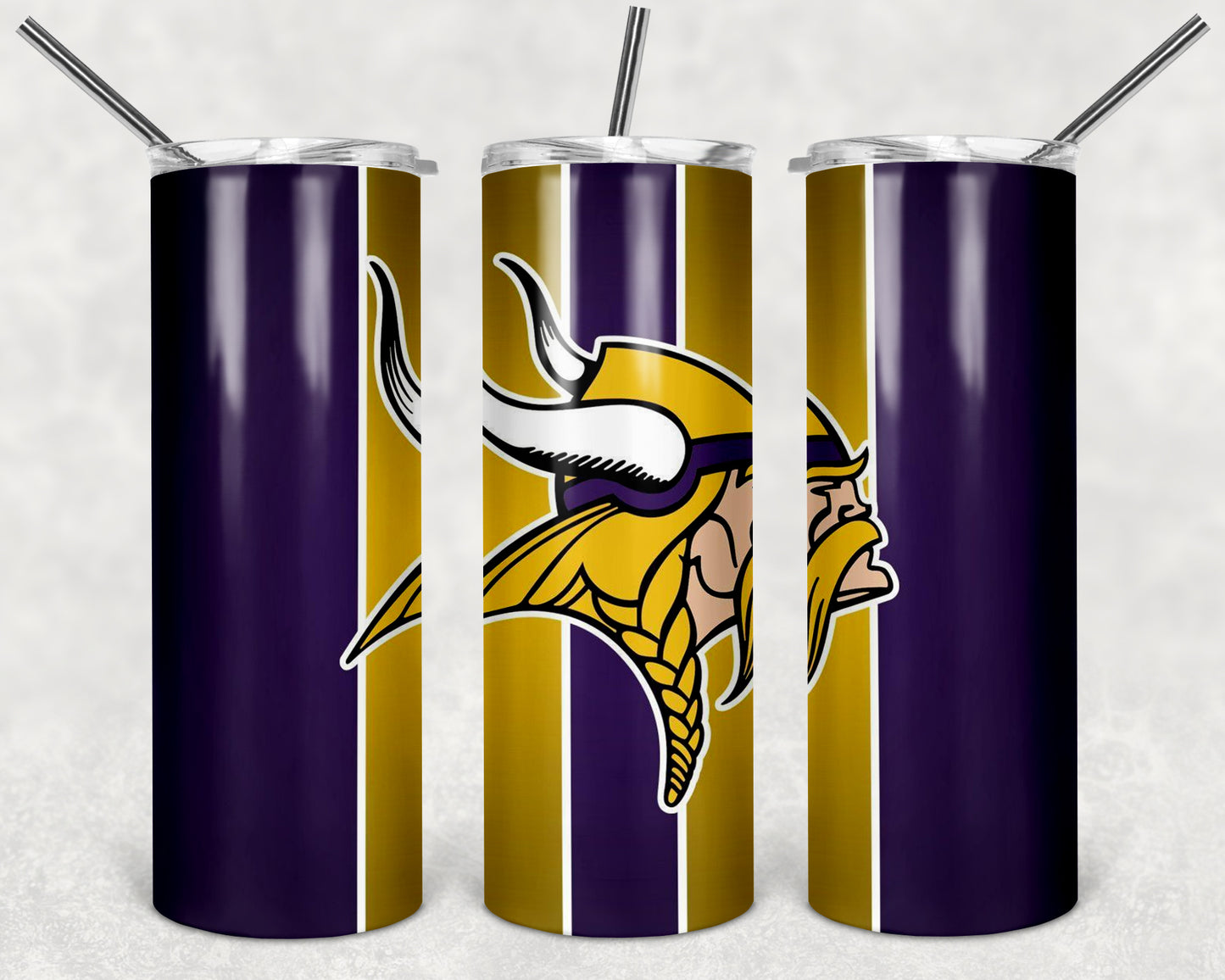 Sports themed tumblers