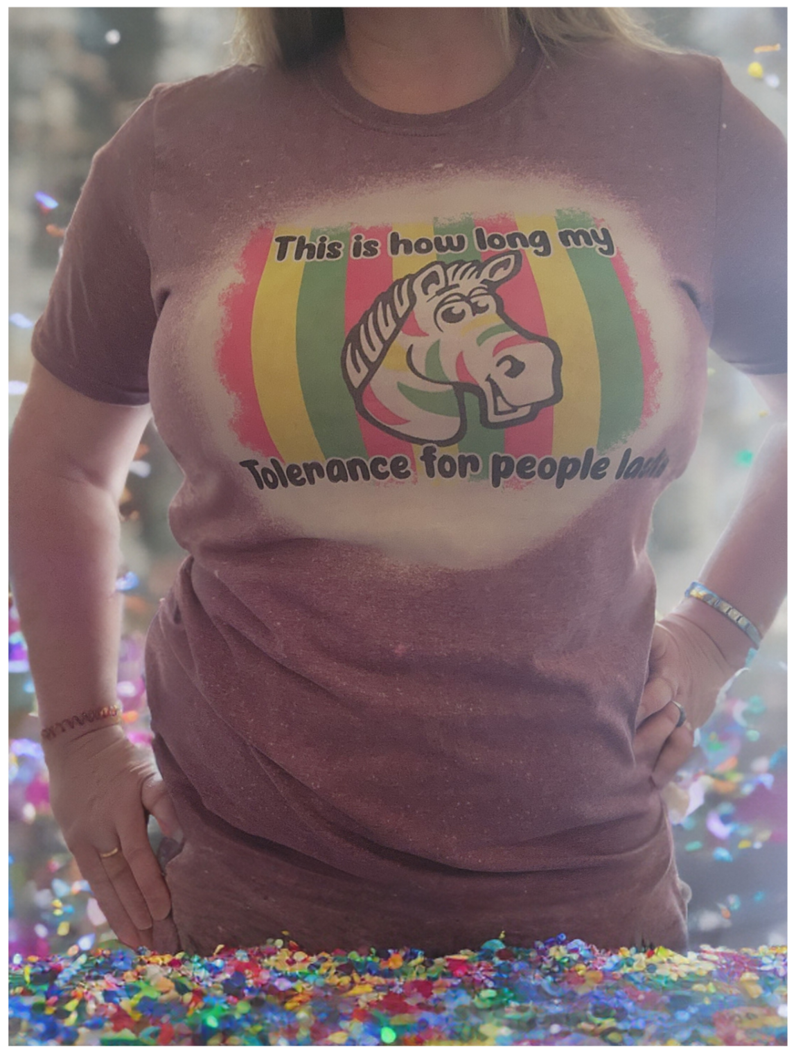 Tolerance for people Short sleeve T-shirt