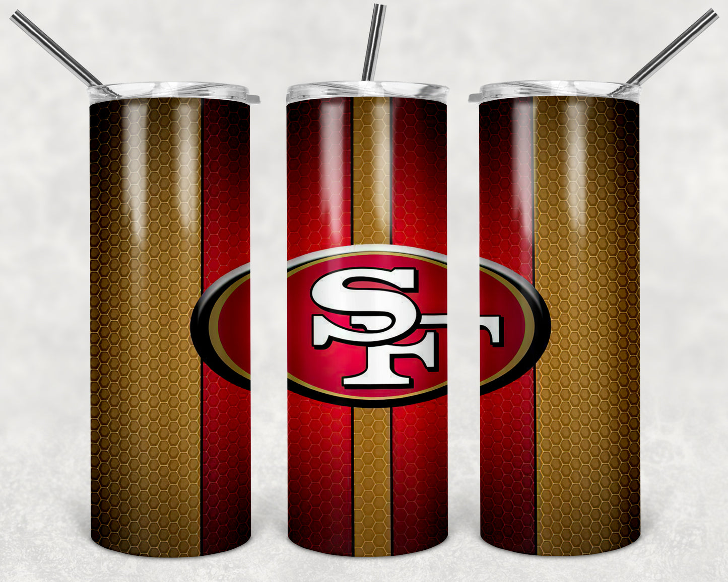 Sports themed tumblers