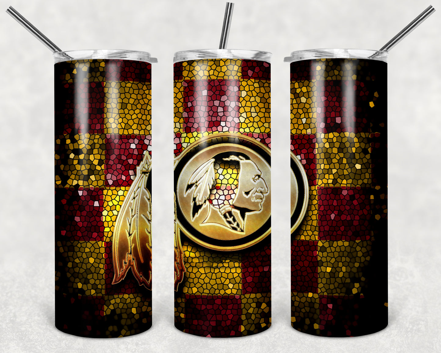 Sports themed tumblers
