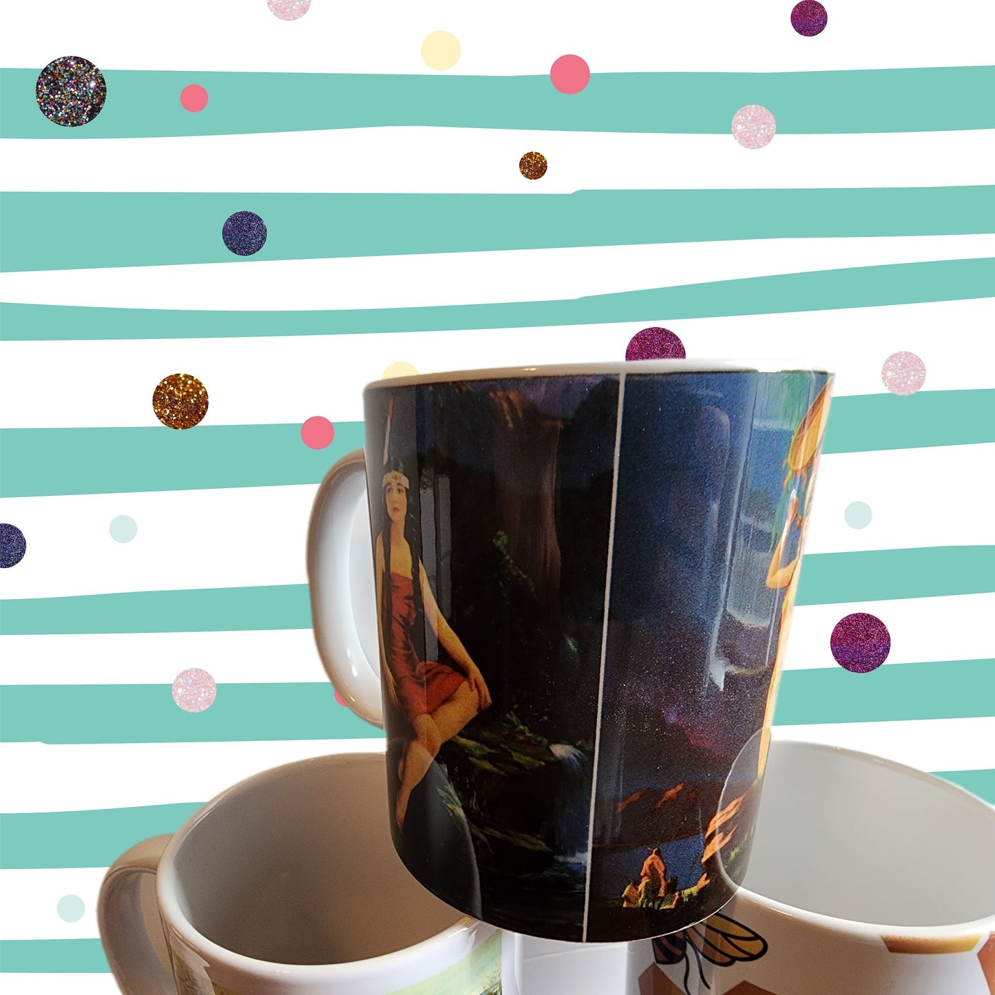 Personalized ceramic coffee mugs