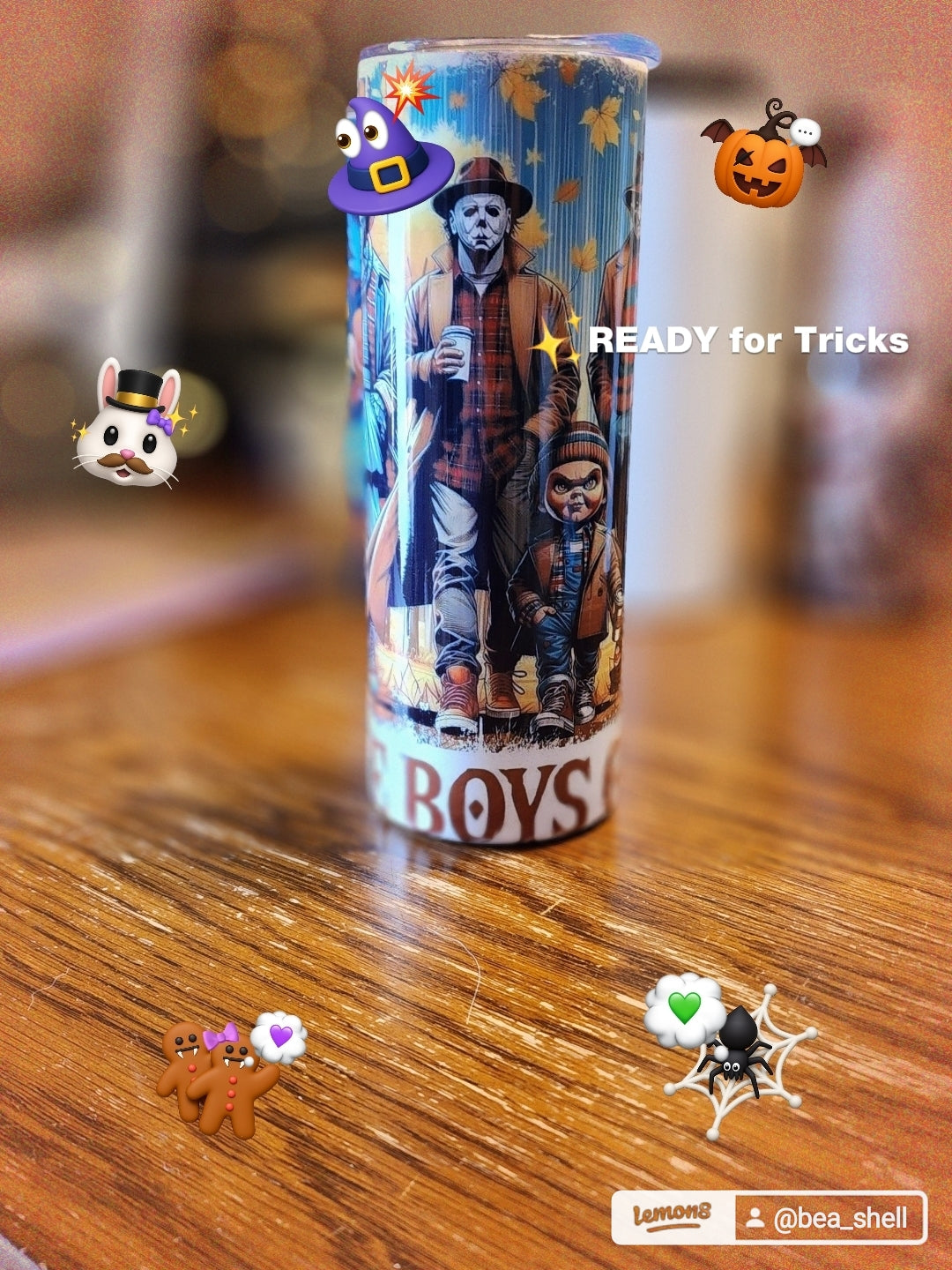 The boys of fall tumbler