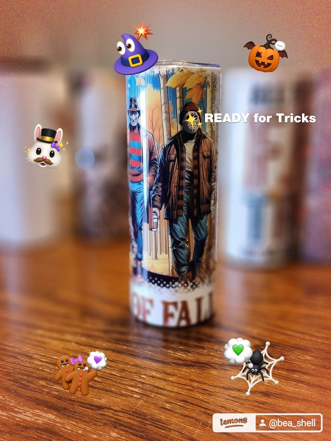 The boys of fall tumbler