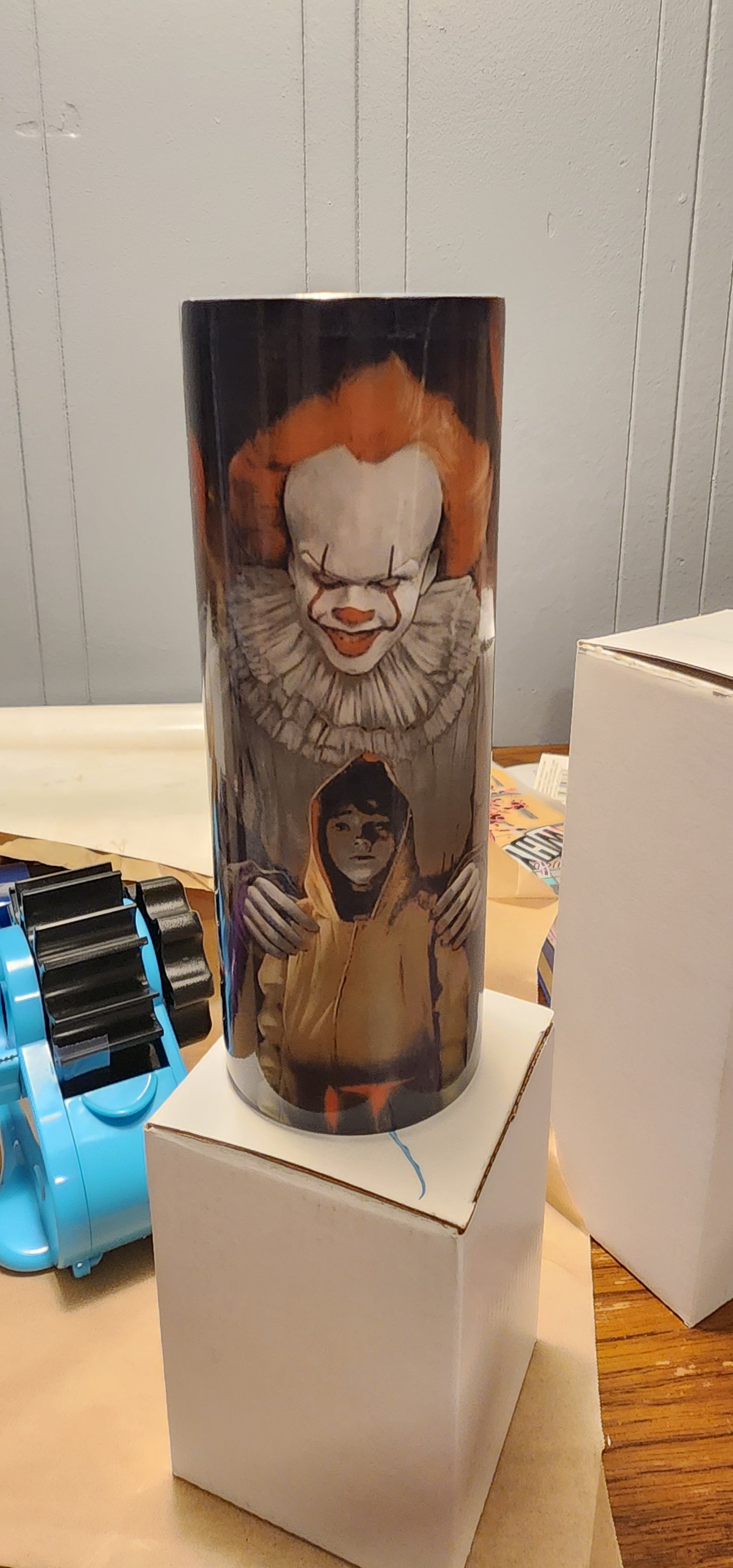 IT Halloween tumbler