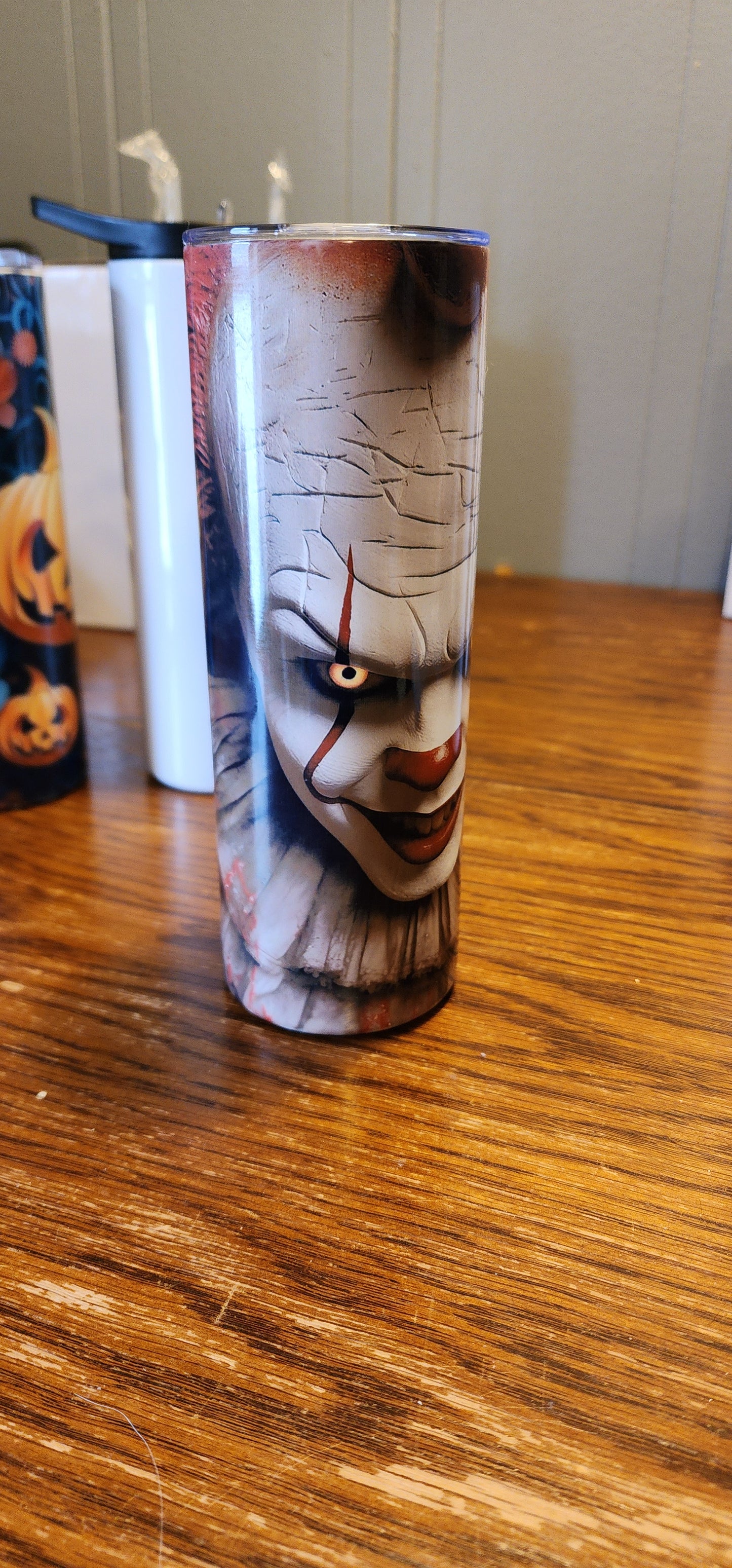 IT Halloween tumbler
