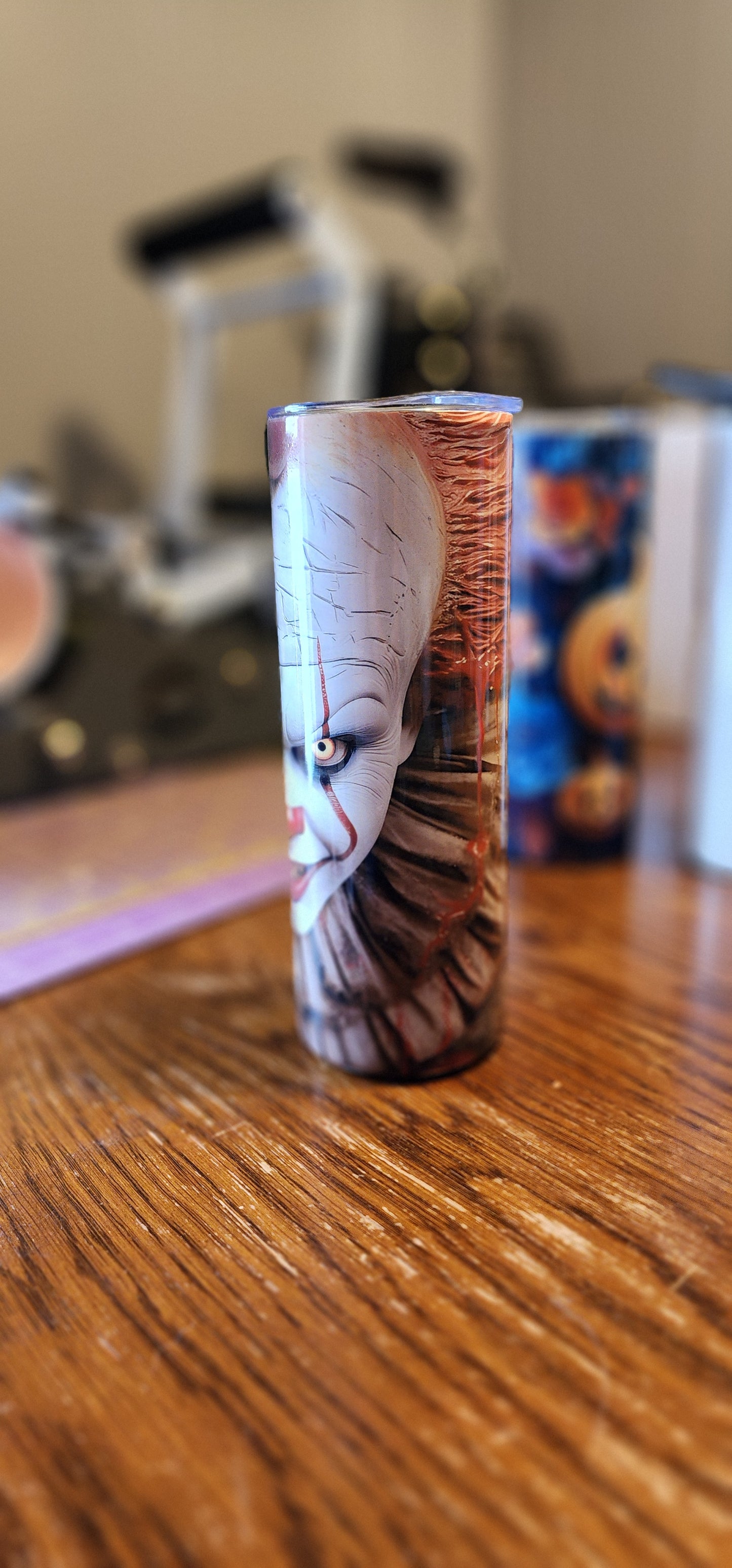 IT Halloween tumbler